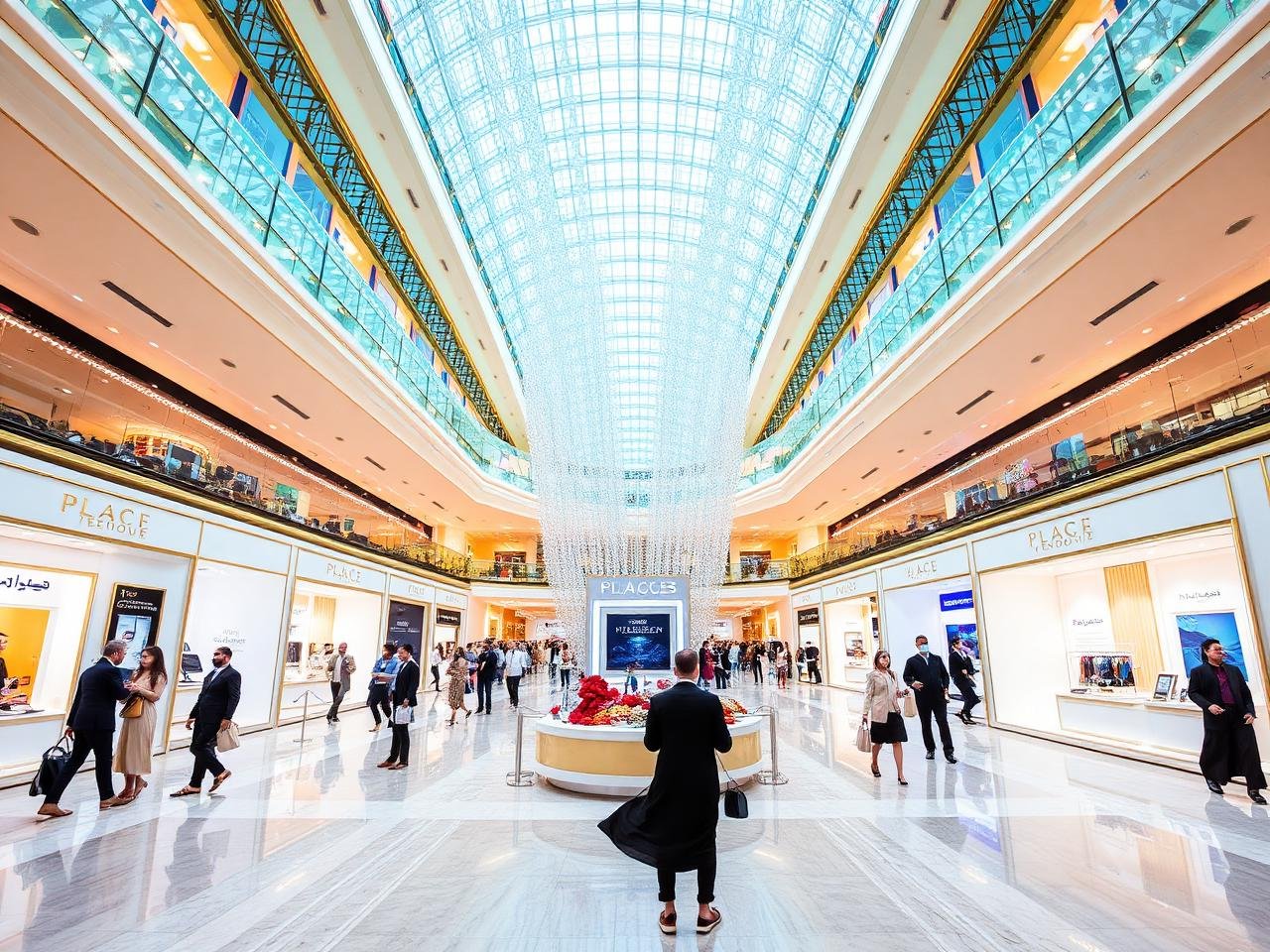 Vendôme Mall Commercial Exhibition